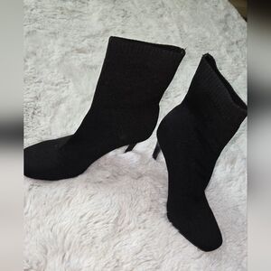 INC International Concepts Black Crew Socks